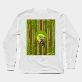 Shy Toucan! Long Sleeve T-Shirt